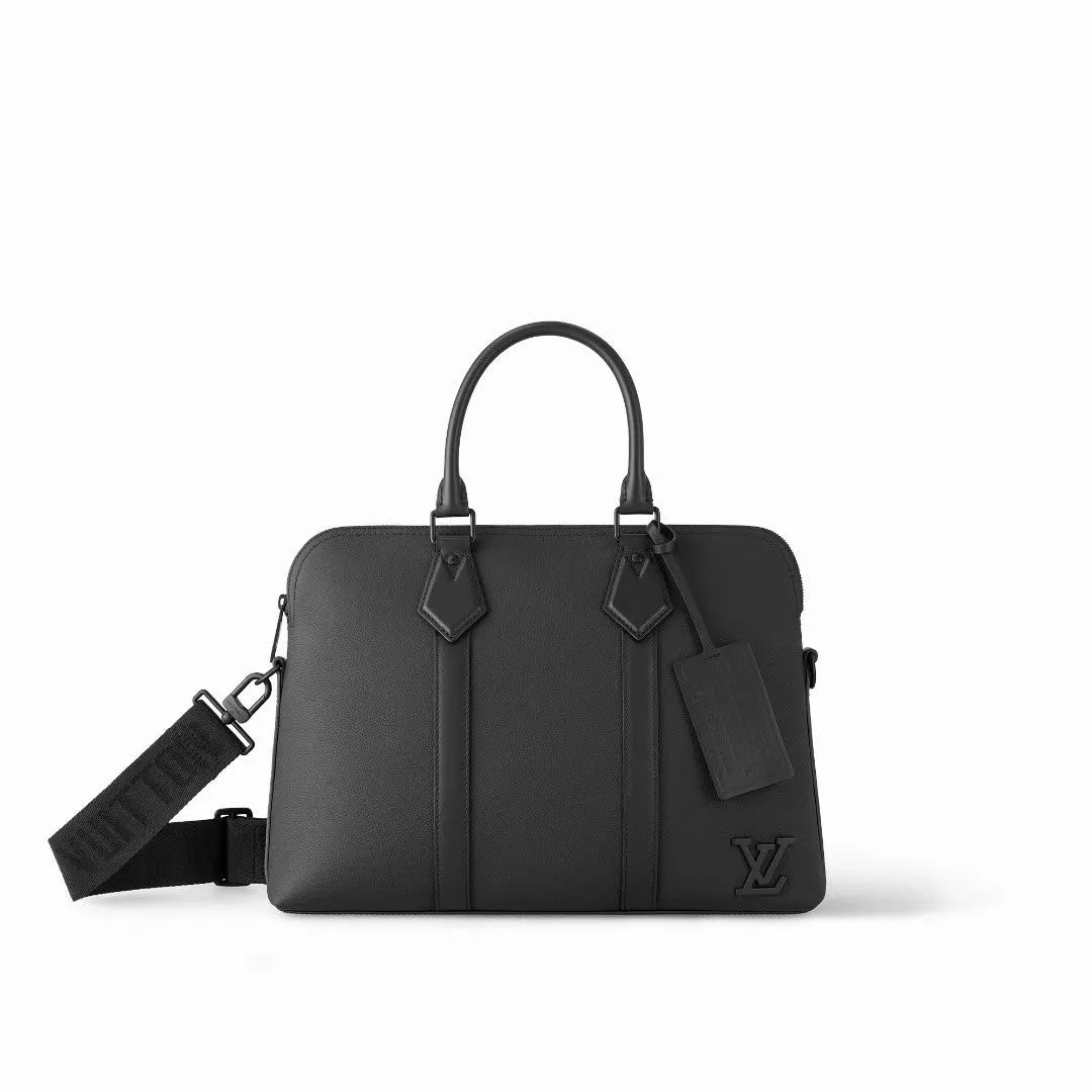 Louis Vuitton Bags Aerogram Briefcase Black - Certified Pre-Owned Luxury