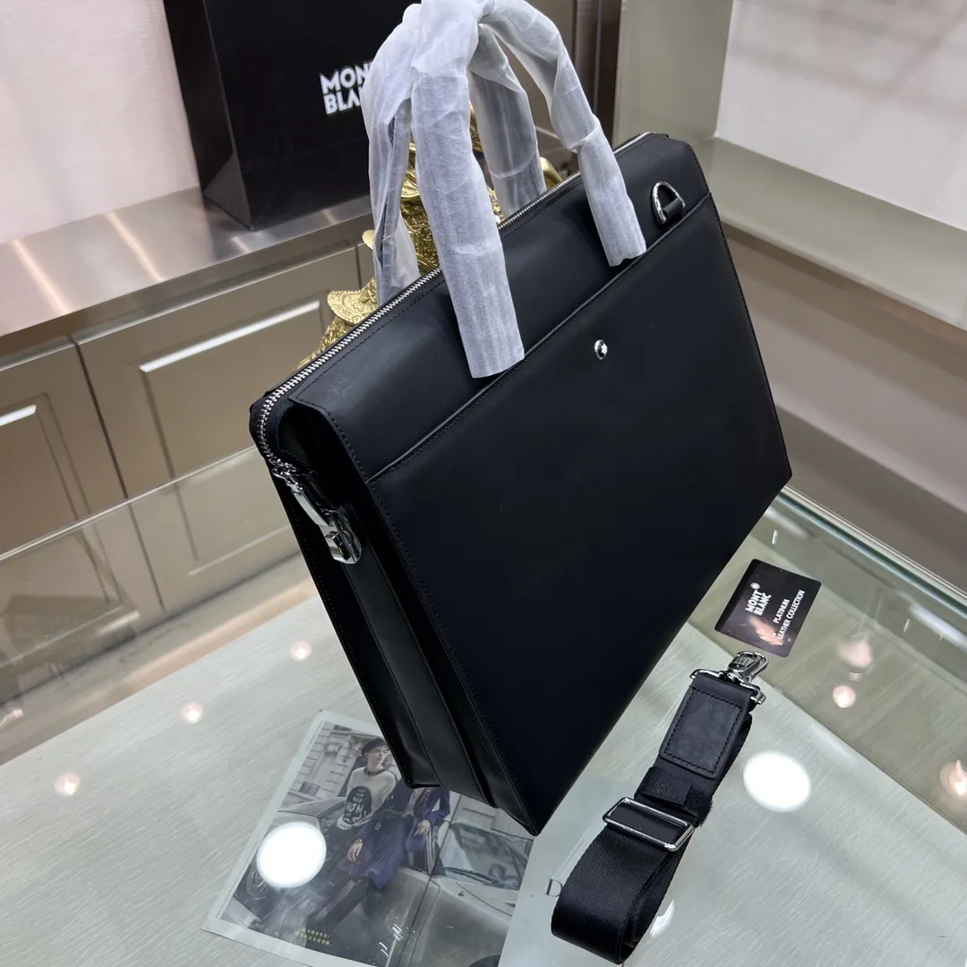 1161 Briefcase Structured Leather view 3