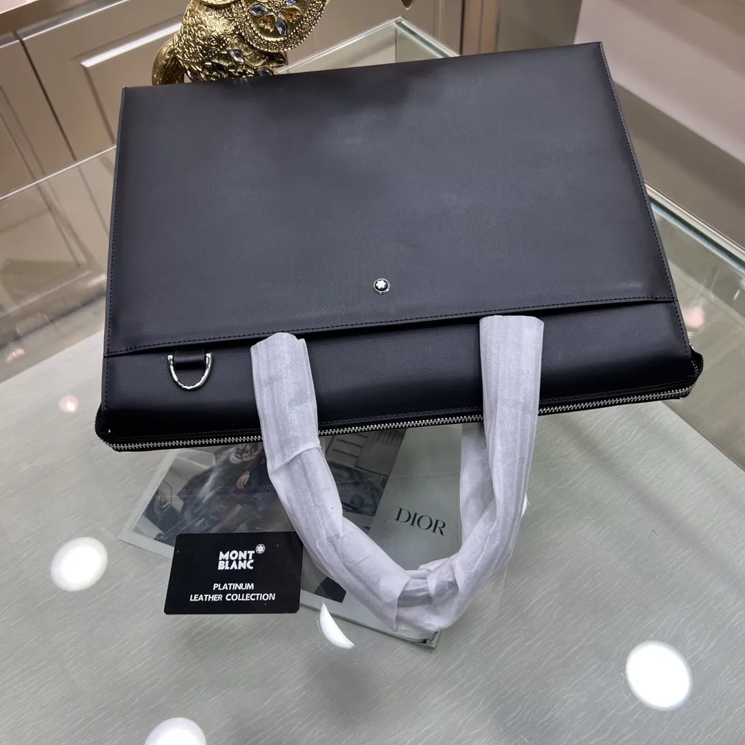 1161 Briefcase Structured Leather view 6