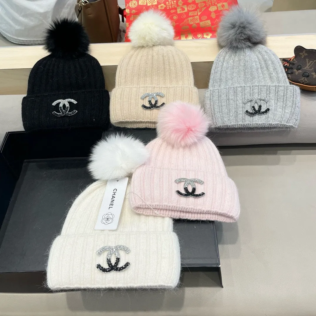 Beanie Hat In Cloud Gray Wool 426235 view 7