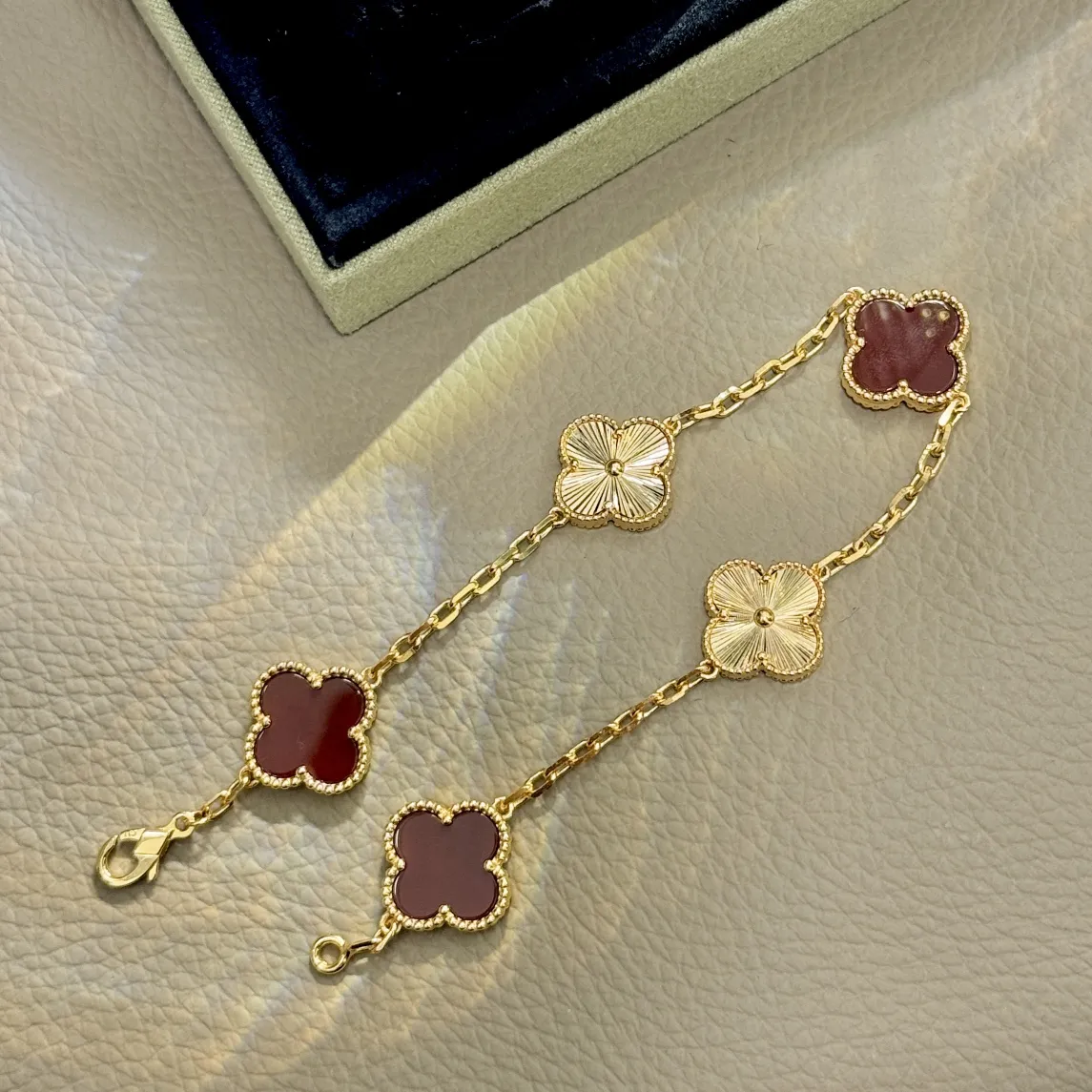 Cartier Jewelry Agate Laser Bracelet Red - Certified Pre-Owned Luxury