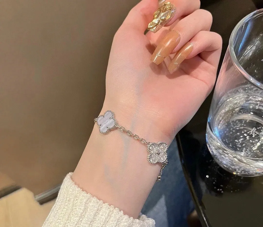 Alhambra Clover Bracelet Purple view 8