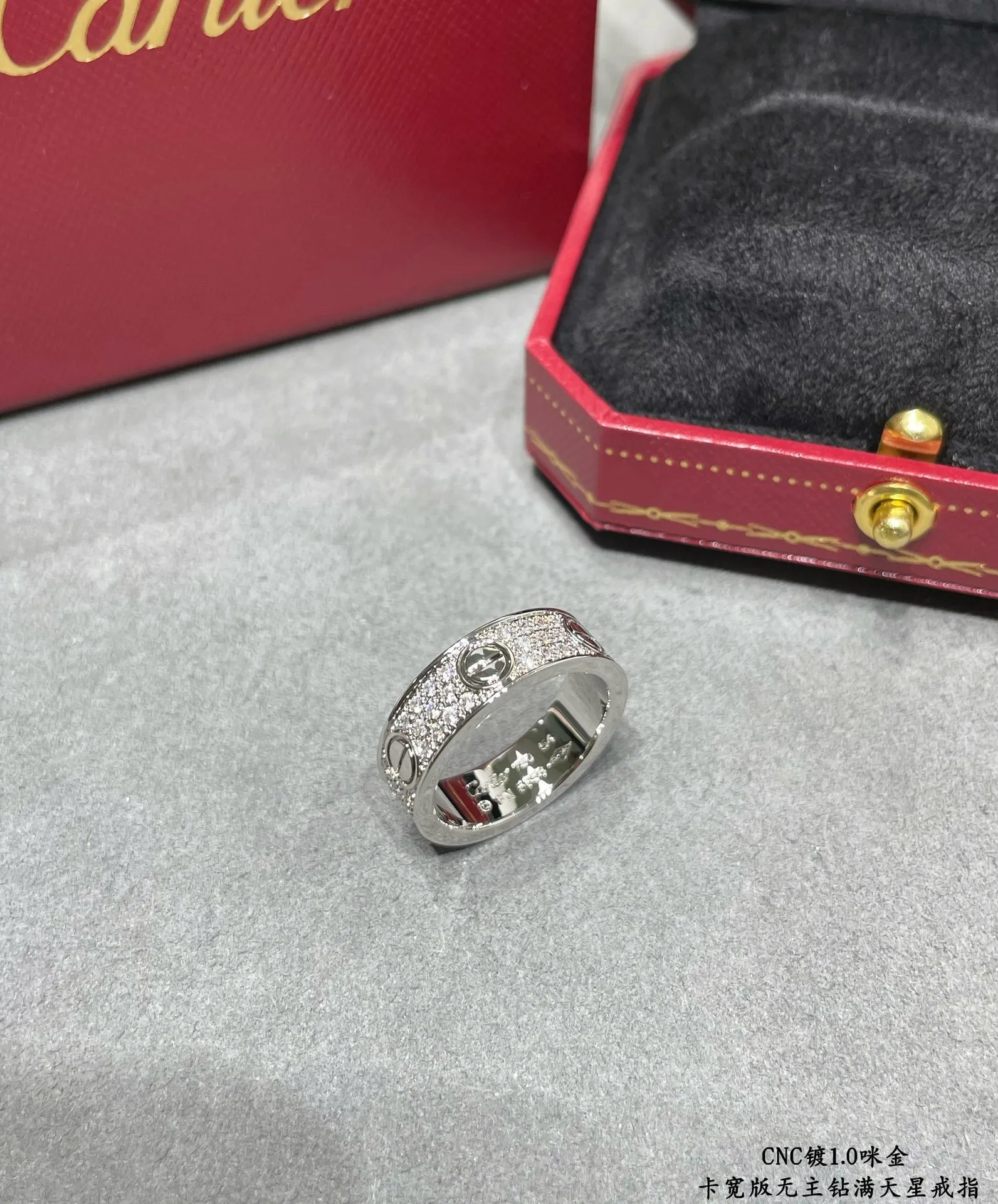 All-Stone Wide Ring view 3