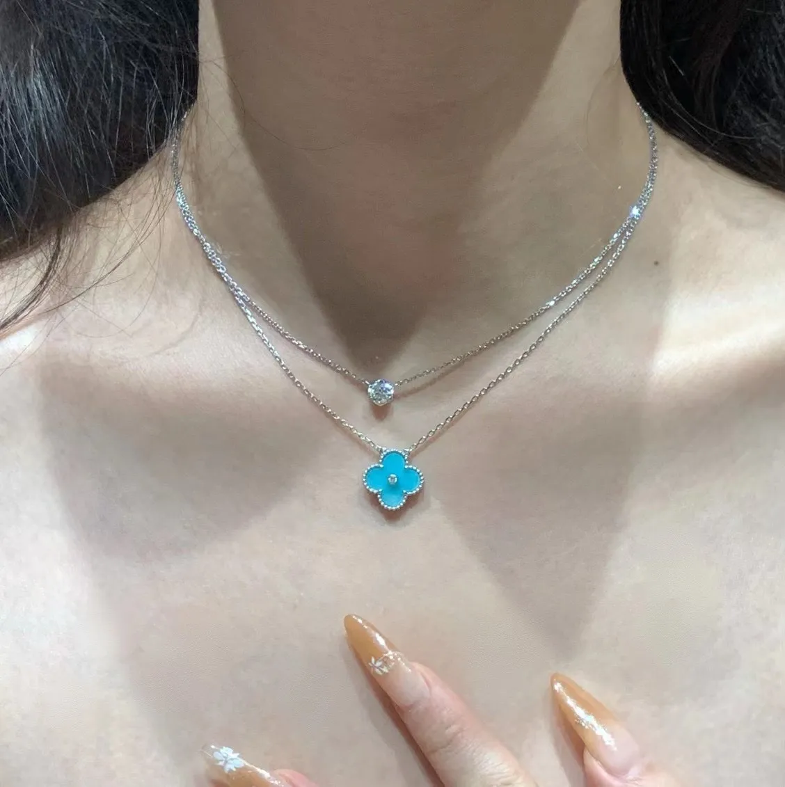 Amazonite Statement Necklace view 5