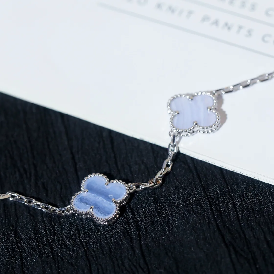 Amethyst Five-Flower Bracelet view 5