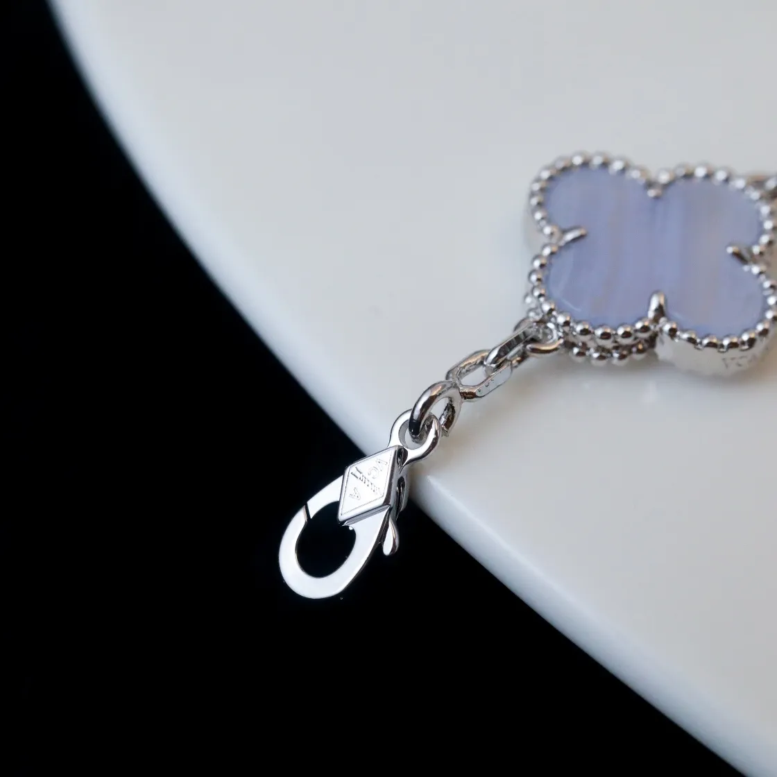 Amethyst Five-Flower Bracelet view 8