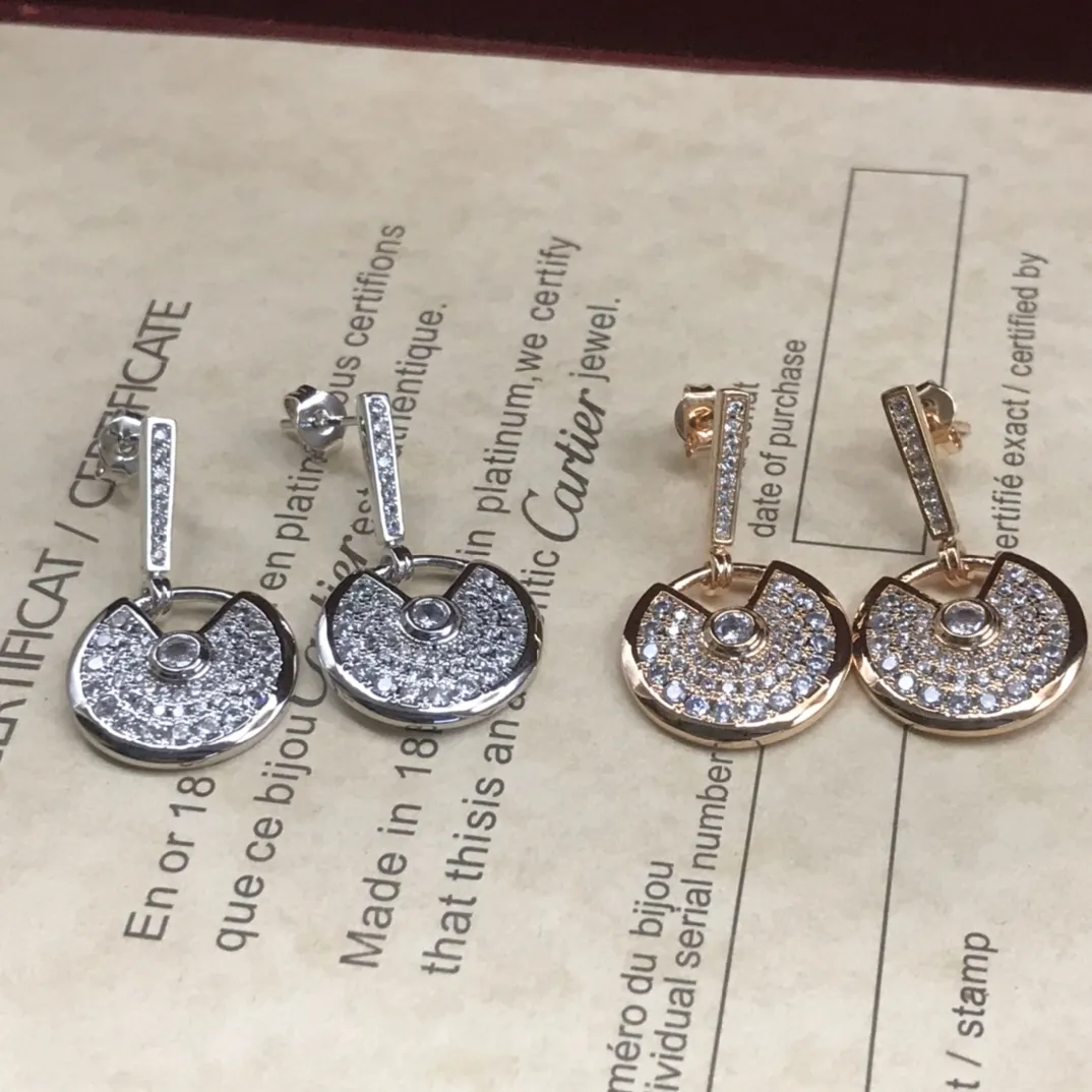 Amulet Diamond Earrings view 2