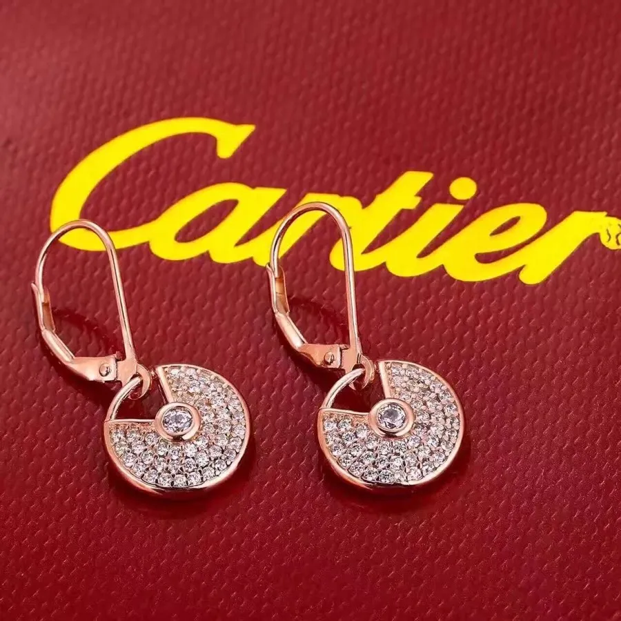 Amulette Earring Full Diamond view 2