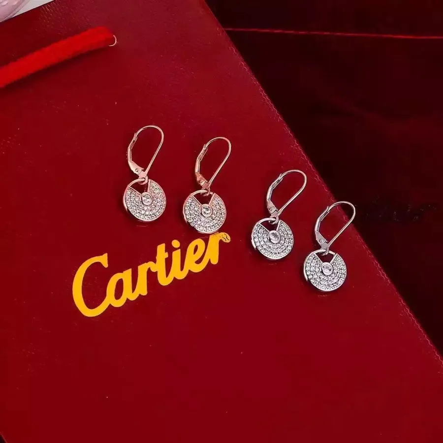 Amulette Earring Full Diamond view 3