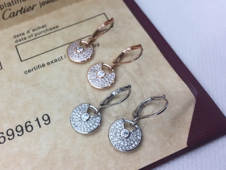Amulette Earring Full Diamond view 5