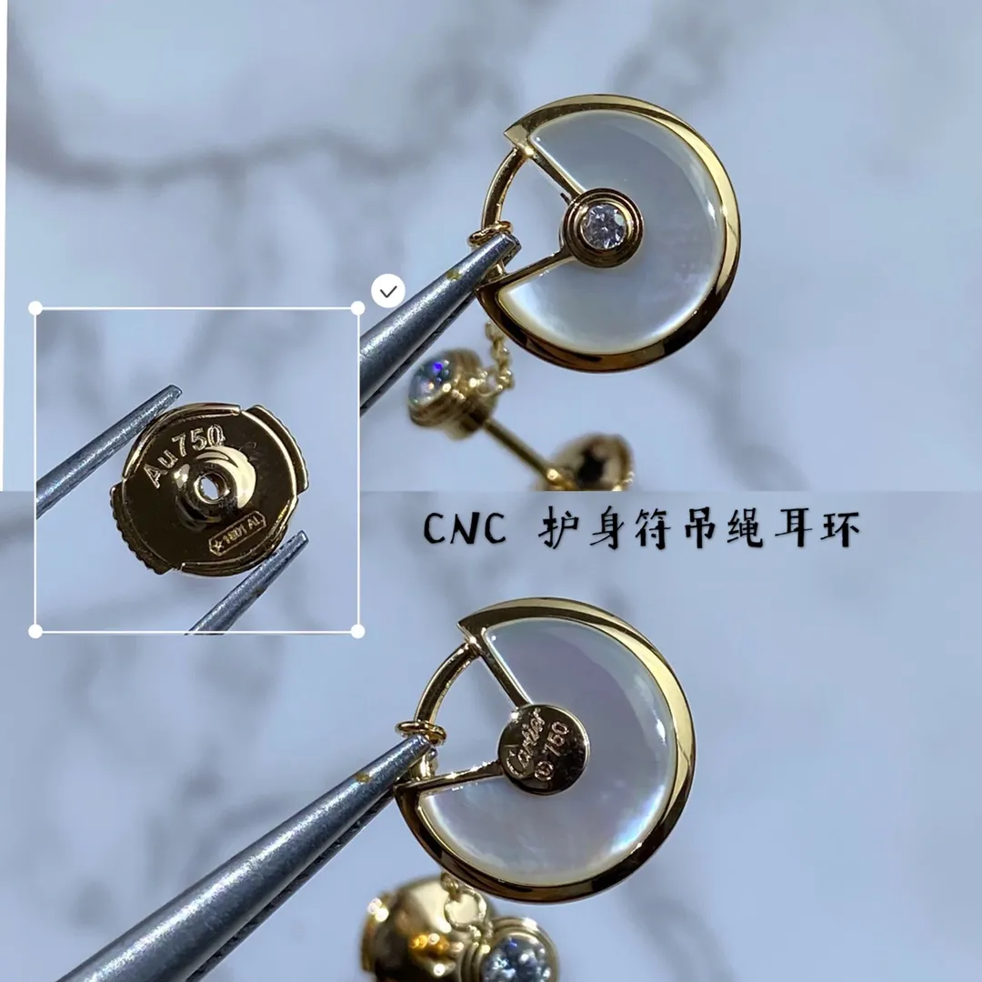 Amulette Gold Amulet Earrings view 5