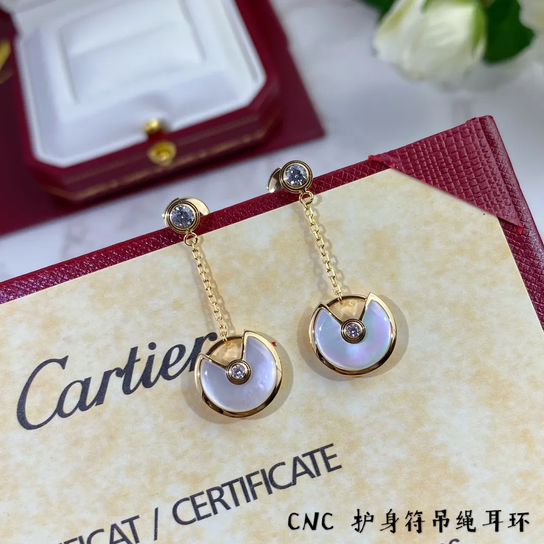 Amulette Gold Amulet Earrings view 7