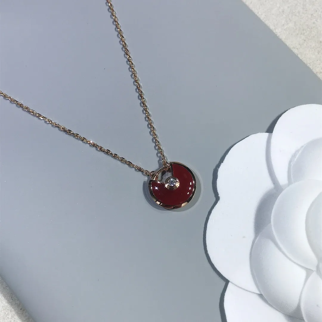 Amulette Necklace Carnelian view 3