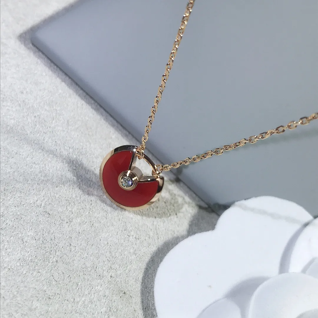 Amulette Necklace Carnelian view 4