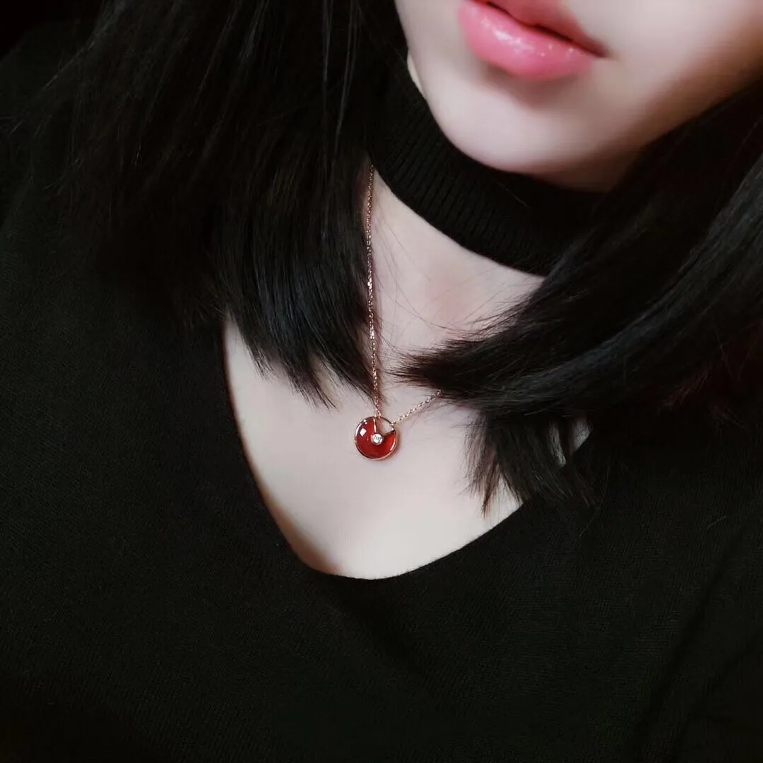 Amulette Necklace Red Agate view 6