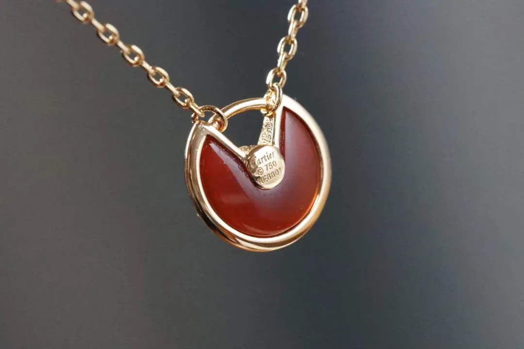 Amulette Red Agate Necklace view 6
