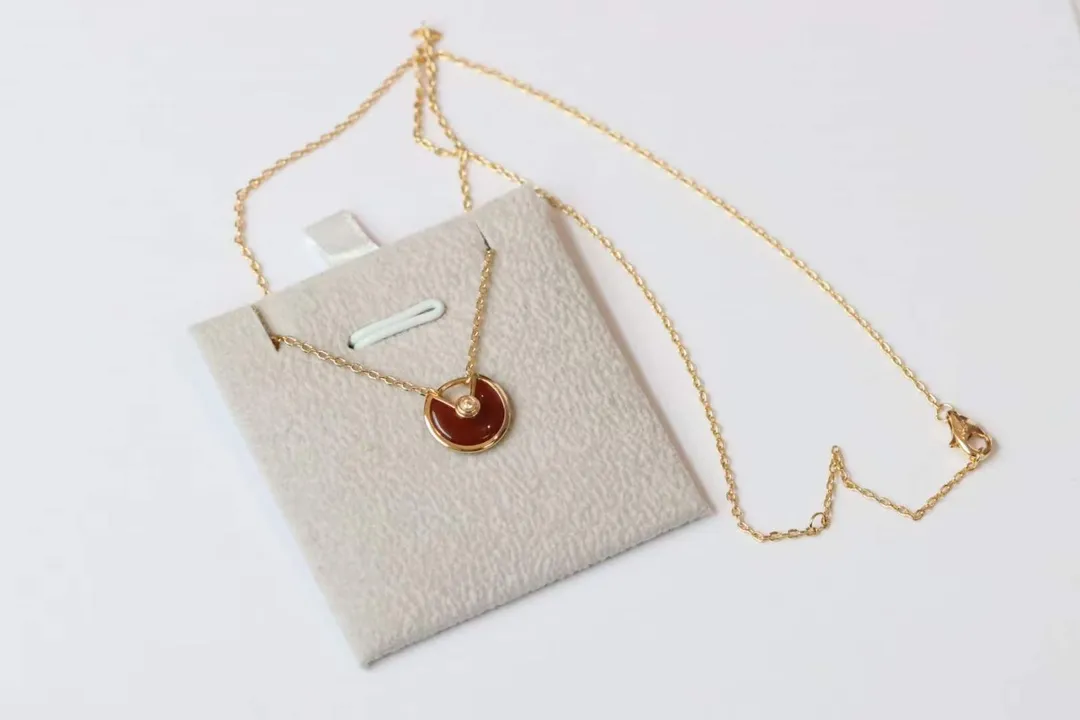 Amulette Red Agate Necklace view 8
