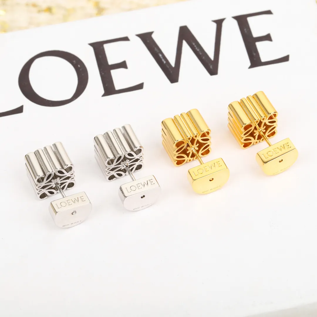 Anagram Diamond Stud Earrings view 5