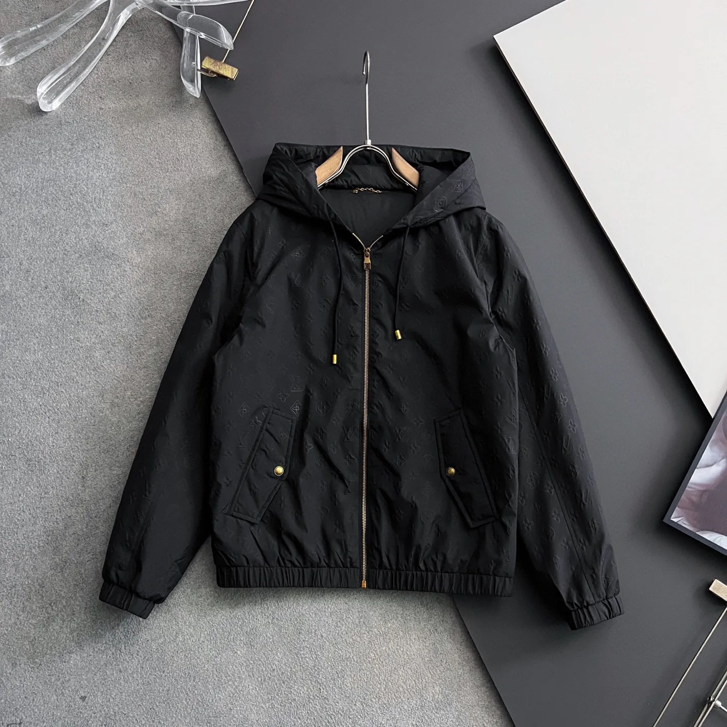 Mens Wear 1V Cotton Autumn Jacket - Certified Pre-Owned Luxury