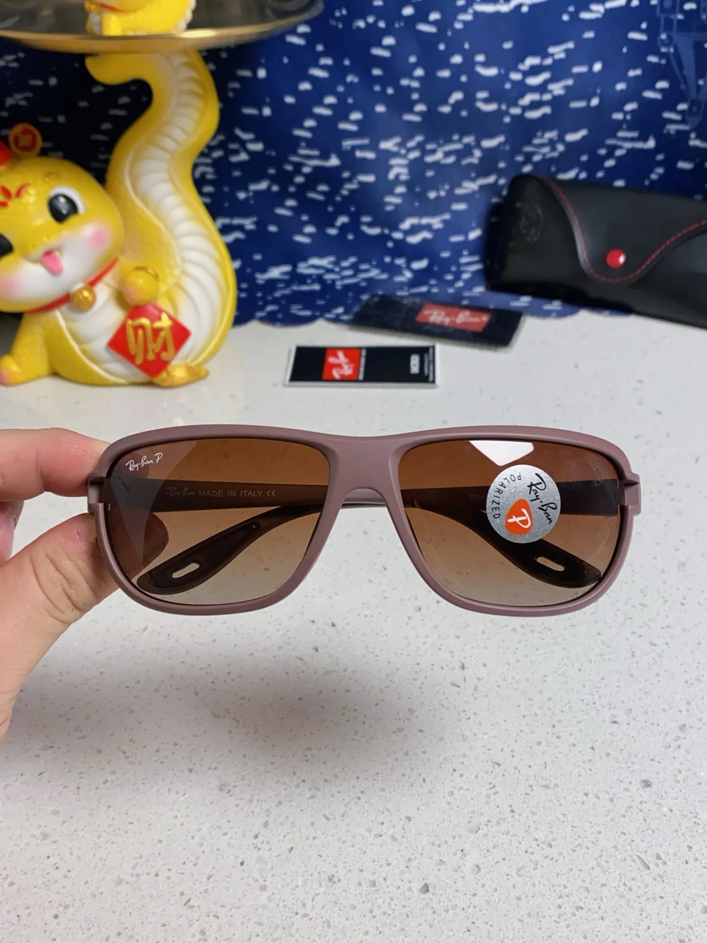 GG Sunglasses Purple view 5