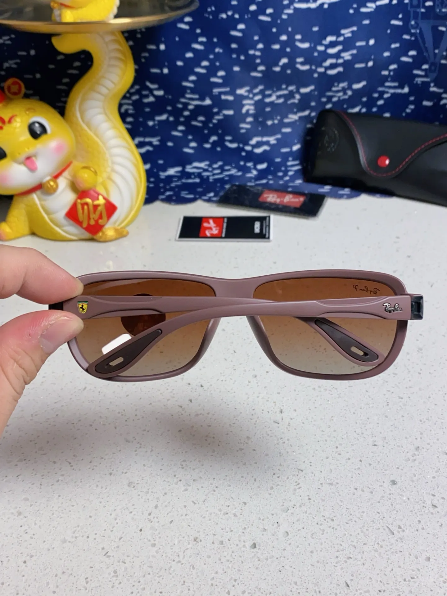 GG Sunglasses Purple view 6