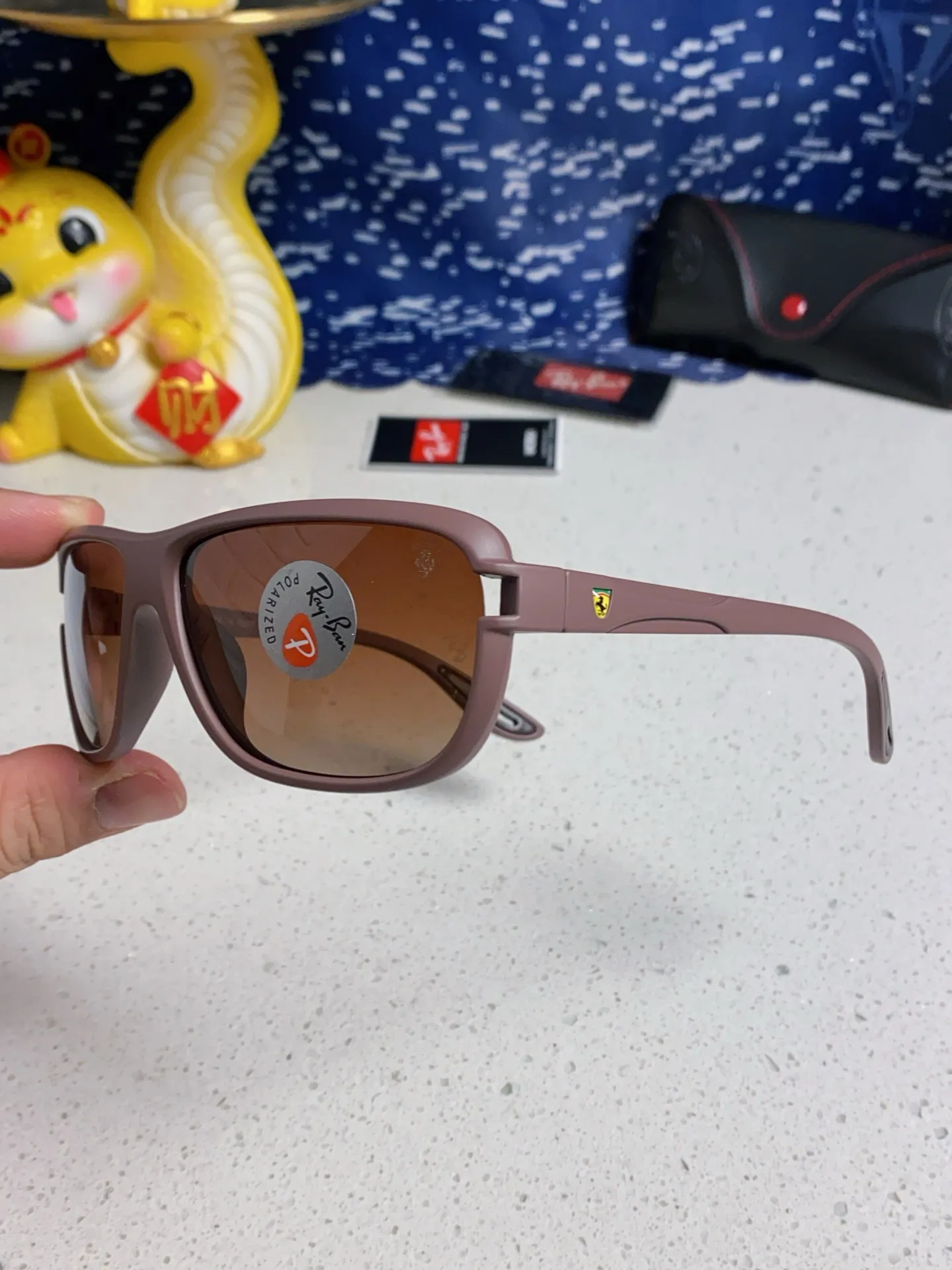 GG Sunglasses Purple view 7