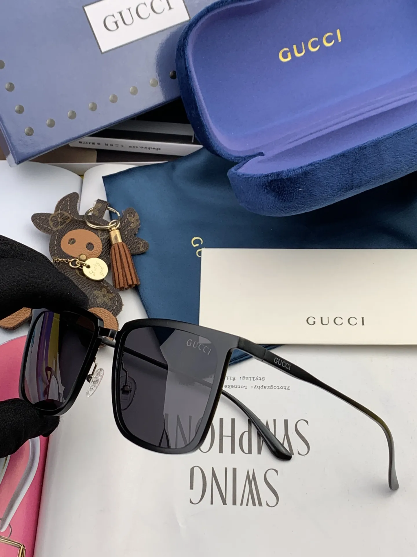 Gucci Ace Sunglasses [69fbGA] view 7