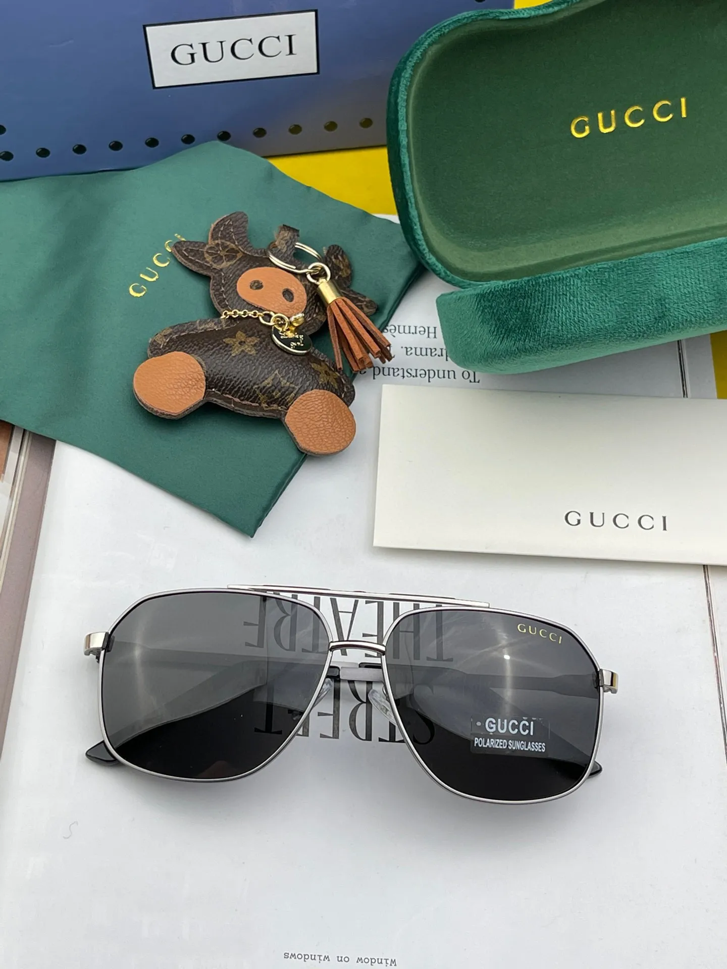 Gucci Ace Sunglasses [DGB8BA] view 2