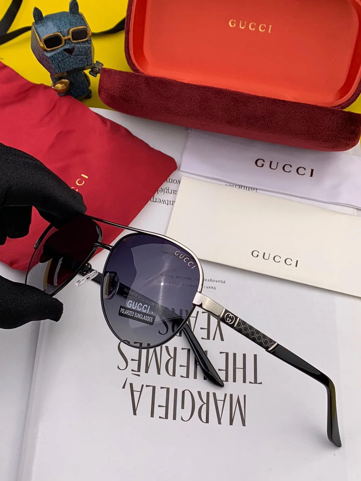 Gucci Ace Sunglasses [iLllHg] view 5