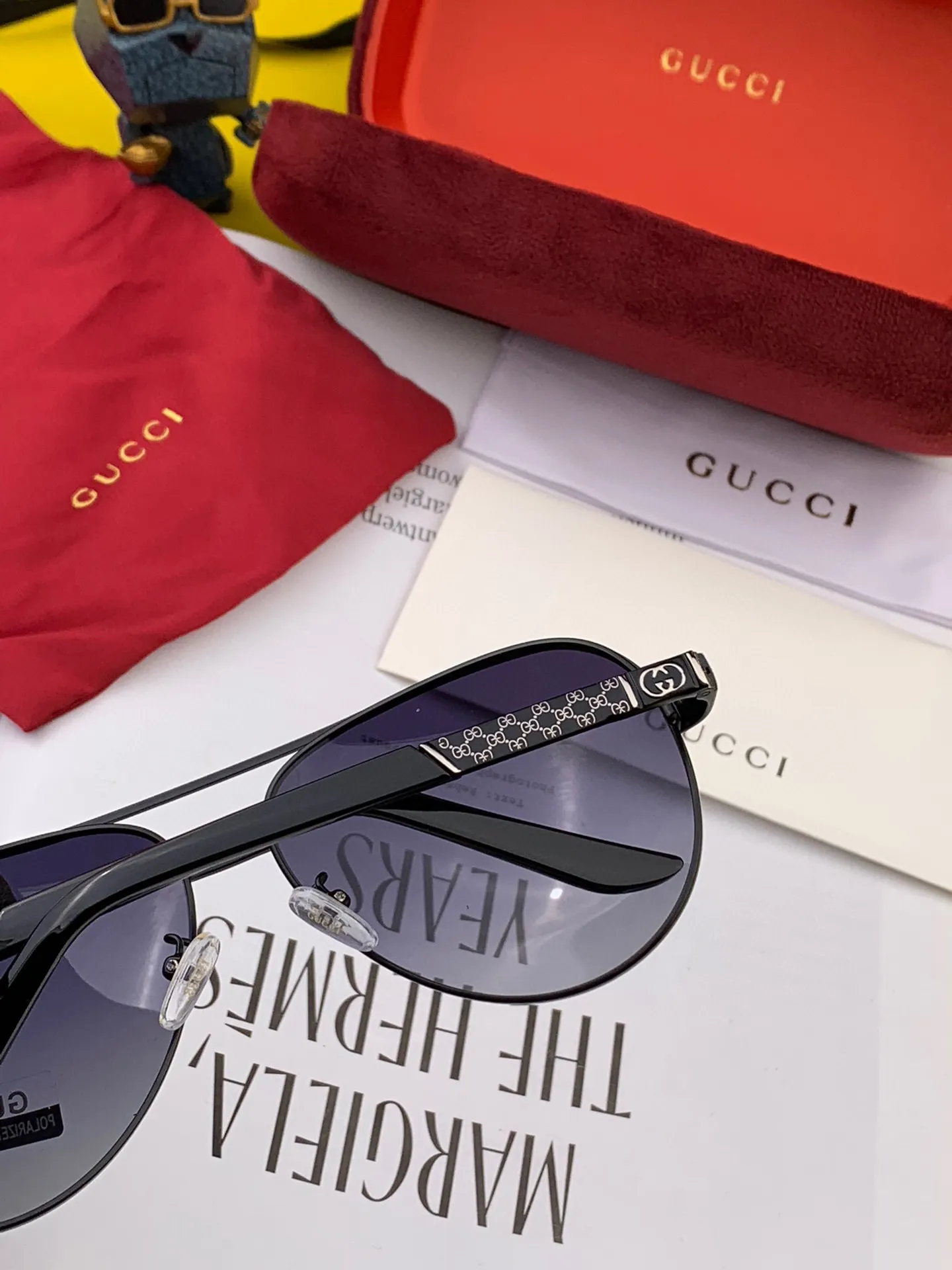 Gucci Ace Sunglasses [iLllHg] view 8