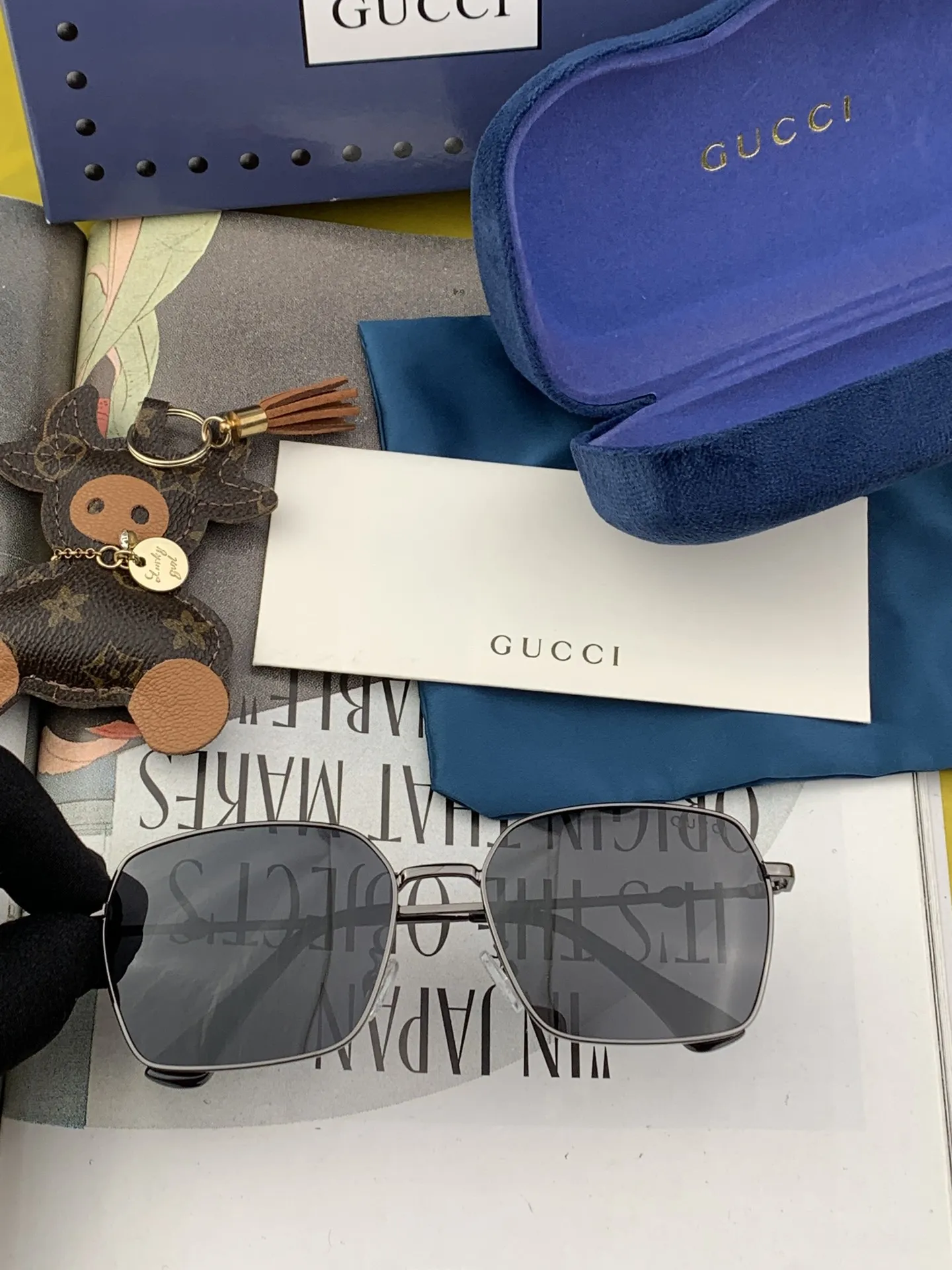 Gucci Ace Sunglasses [y-9glw] view 3