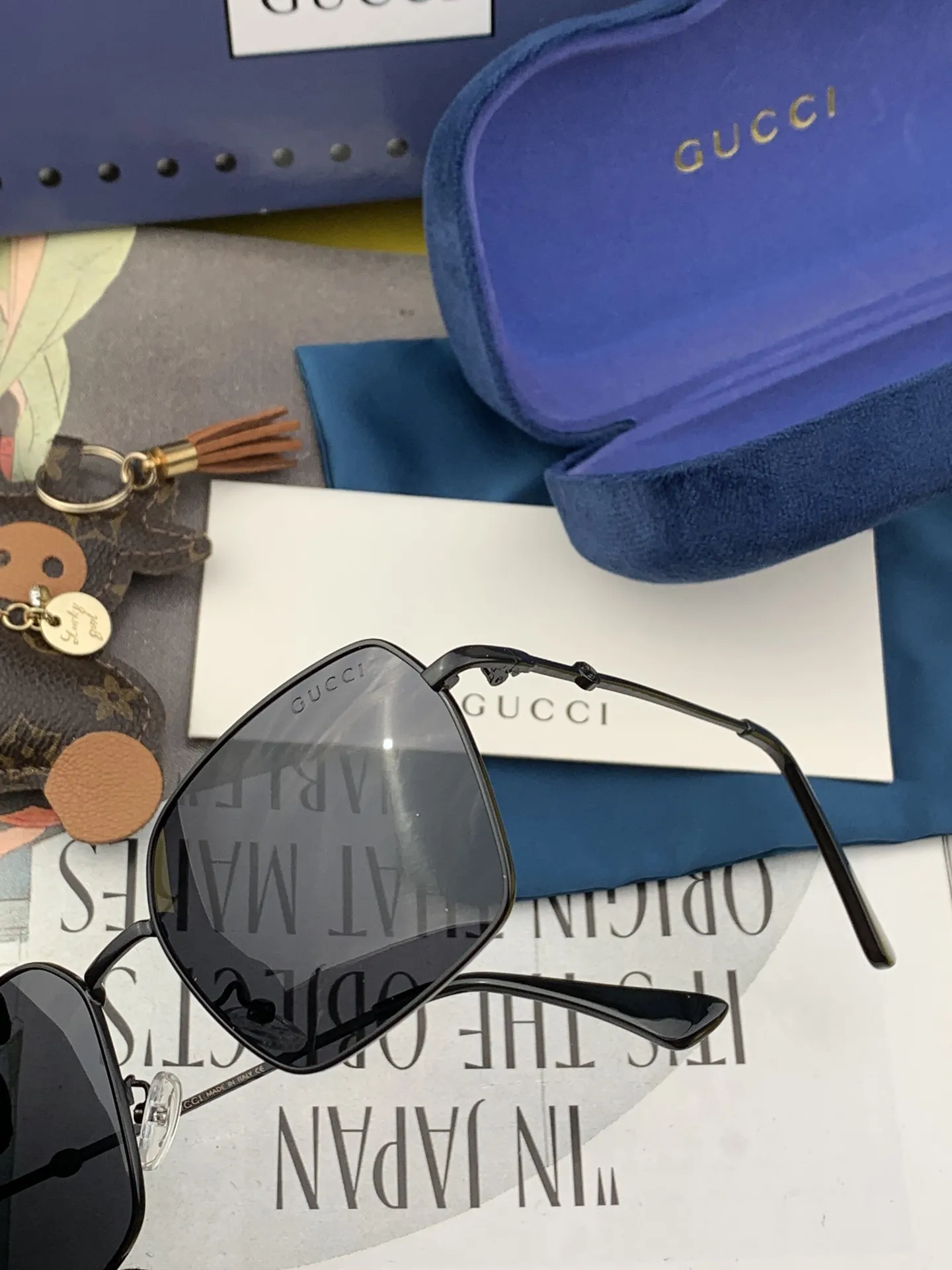 Gucci Ace Sunglasses [y-9glw] view 7