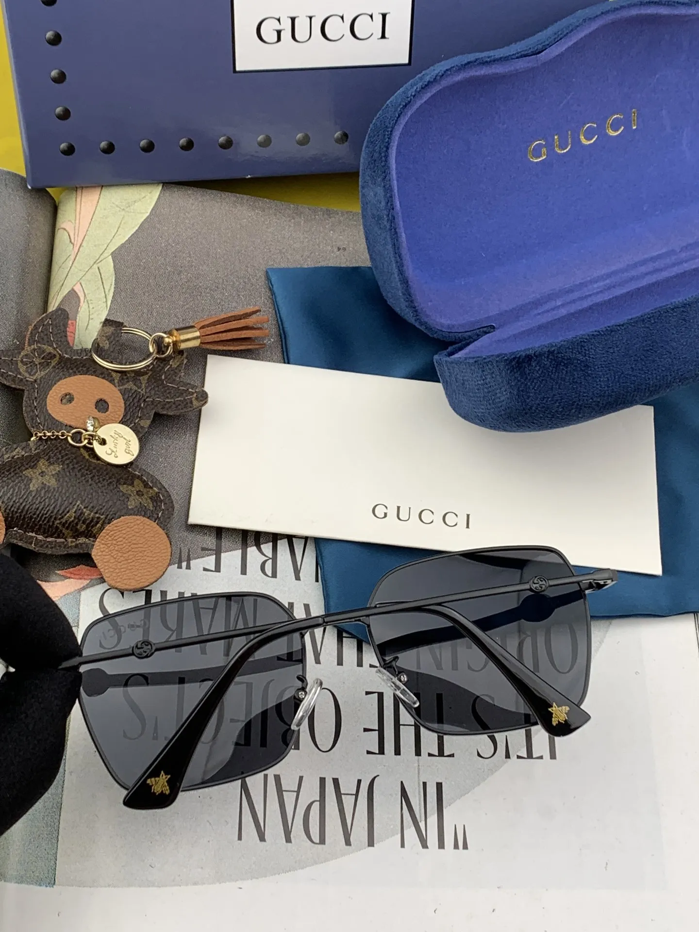 Gucci Ace Sunglasses [y-9glw] view 8