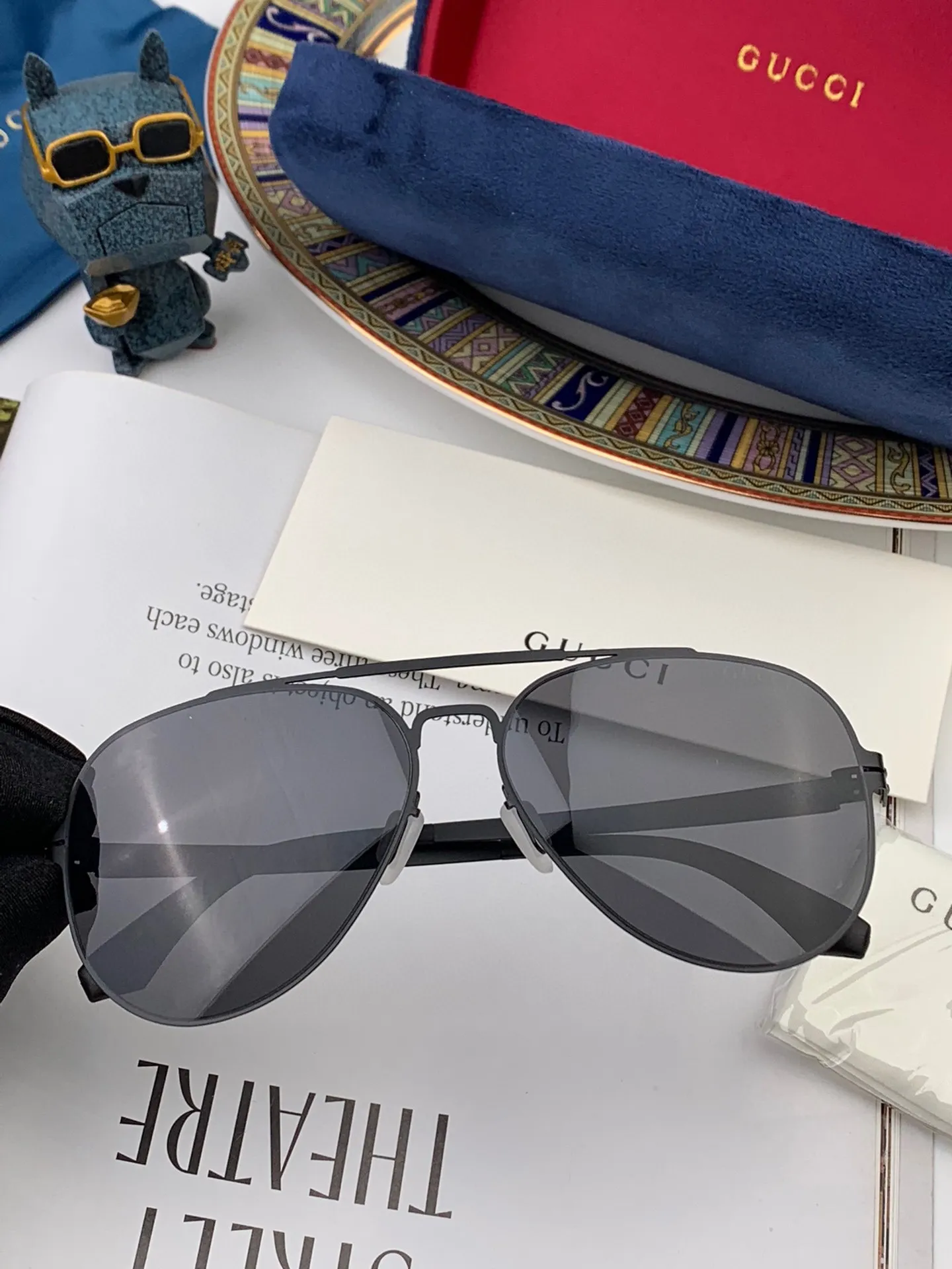 Gucci Ace Sunglasses Nylon [LARQZA] view 6