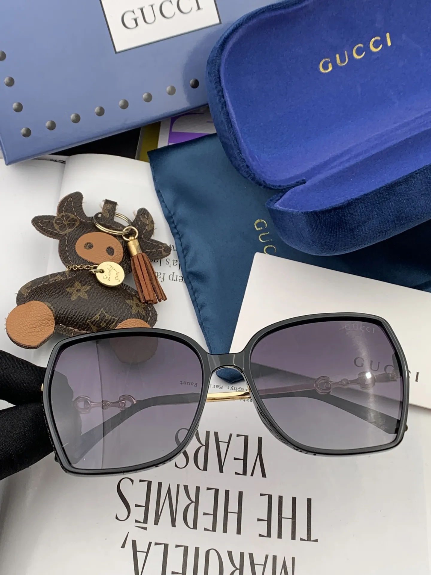 Gucci Ace Sunglasses Purple [c0XzDA] view 4