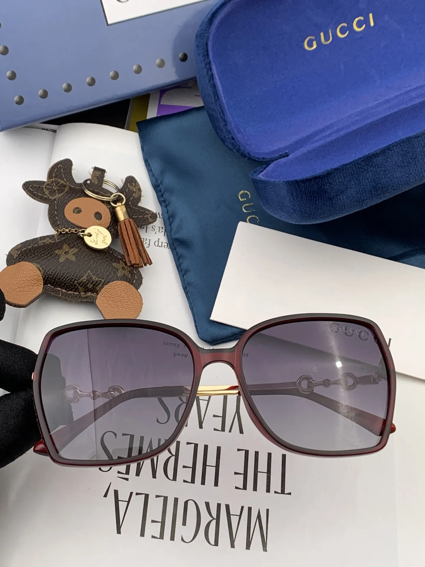 Gucci Ace Sunglasses Purple [c0XzDA] view 5