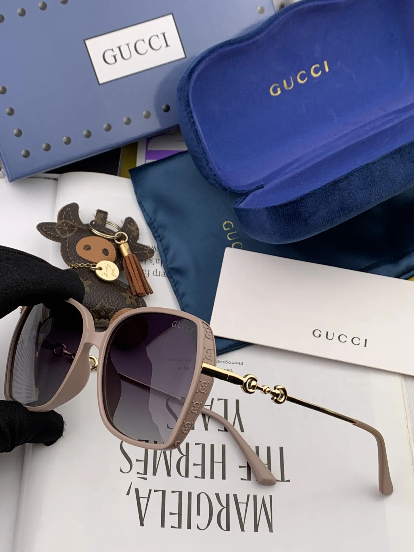 Gucci Ace Sunglasses Purple [c0XzDA] view 6