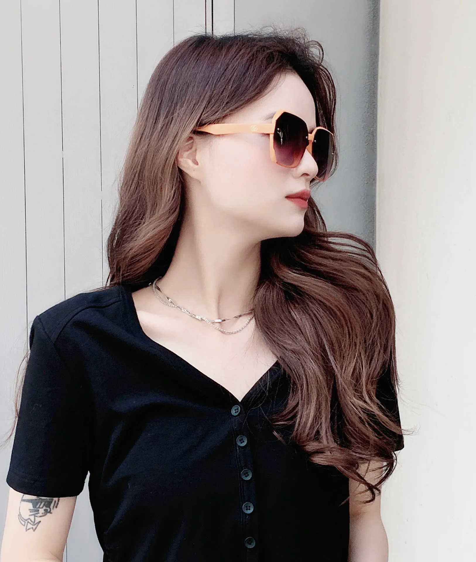 Gucci Ace Sunglasses view 3