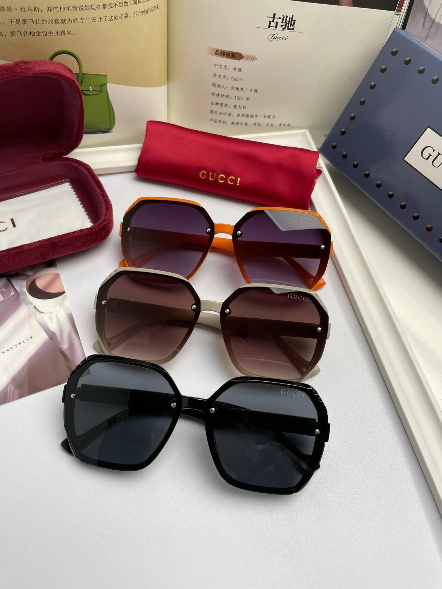 Gucci Ace Sunglasses view 4