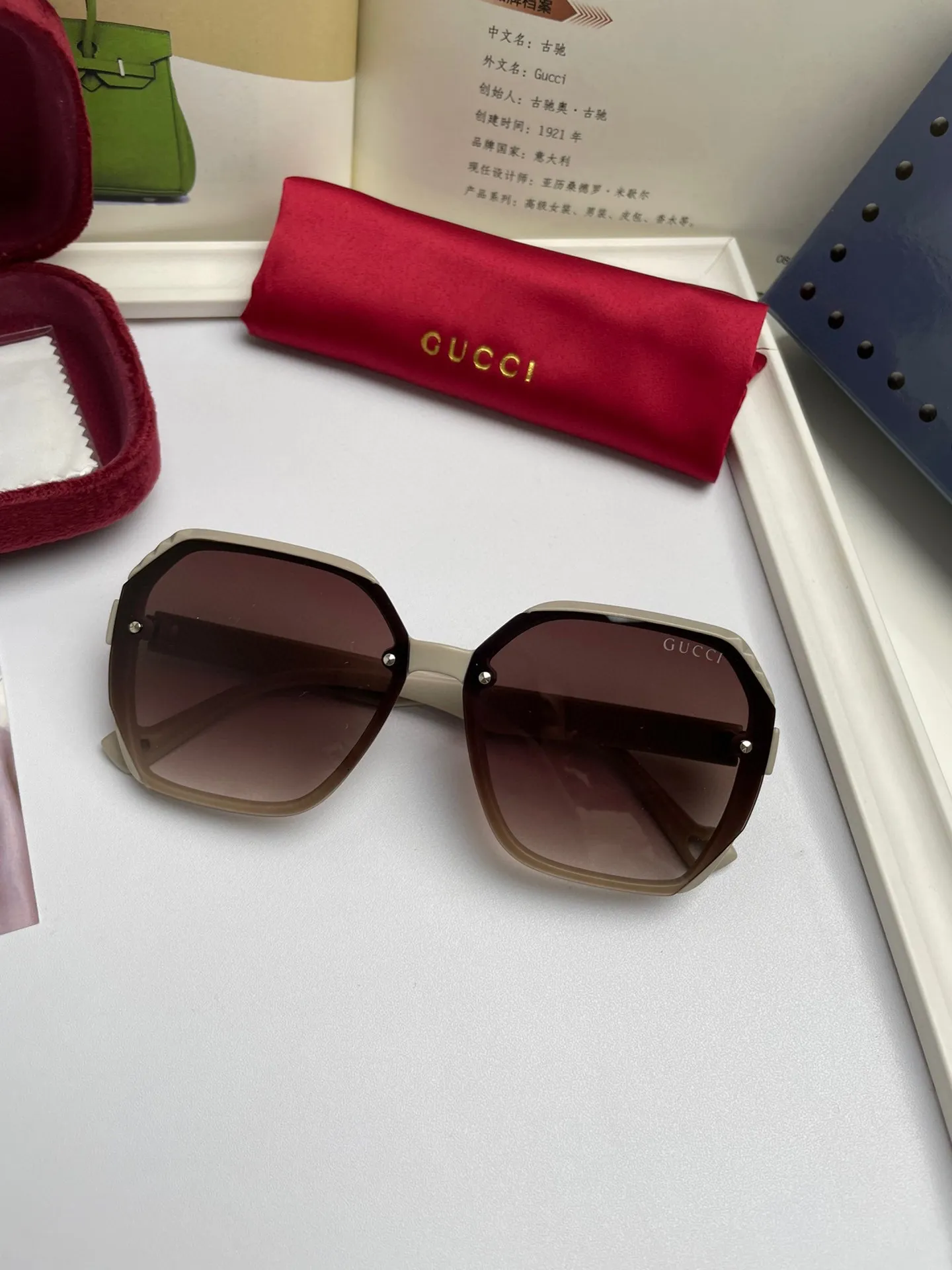 Gucci Ace Sunglasses view 6