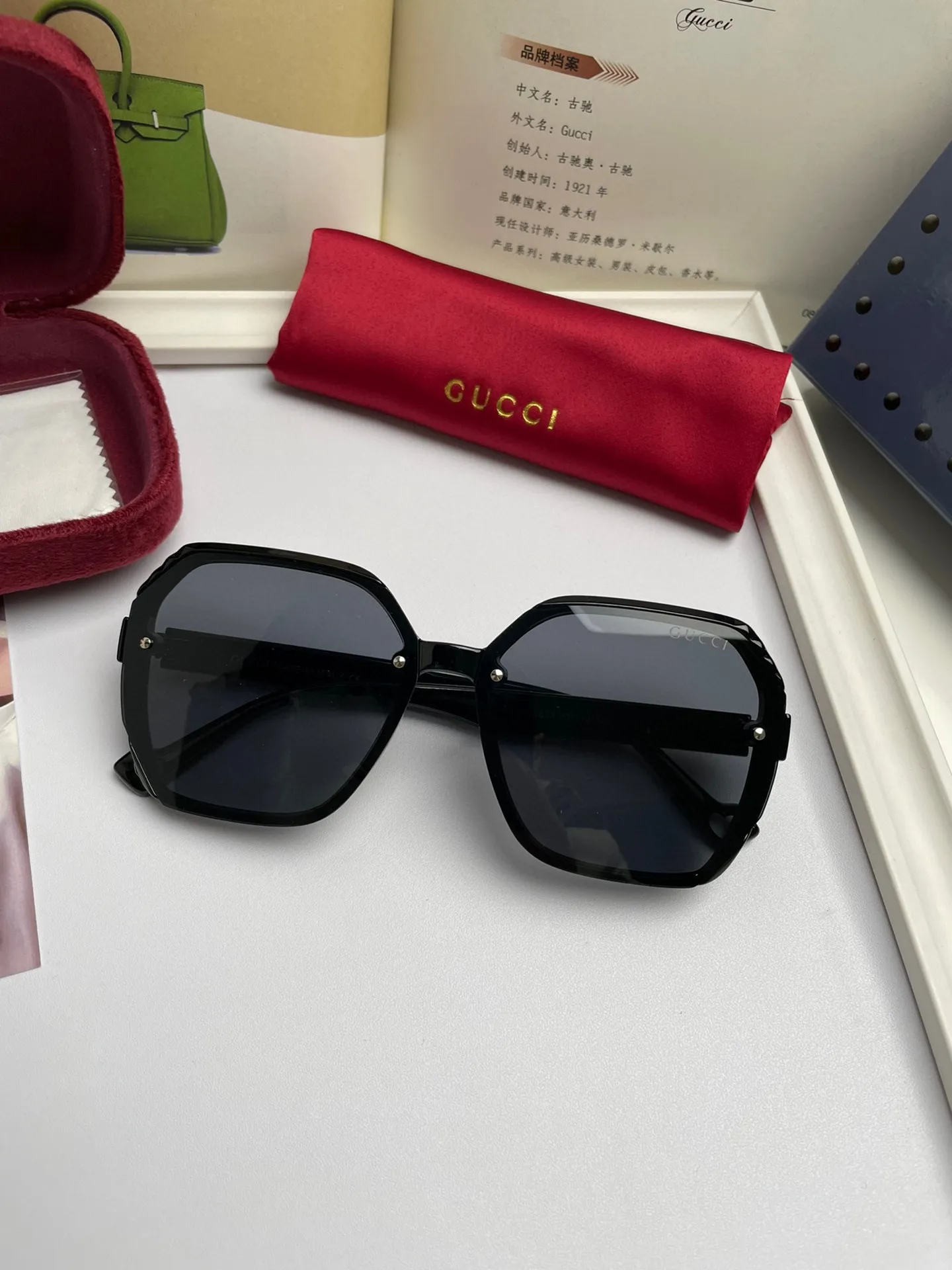 Gucci Ace Sunglasses view 8