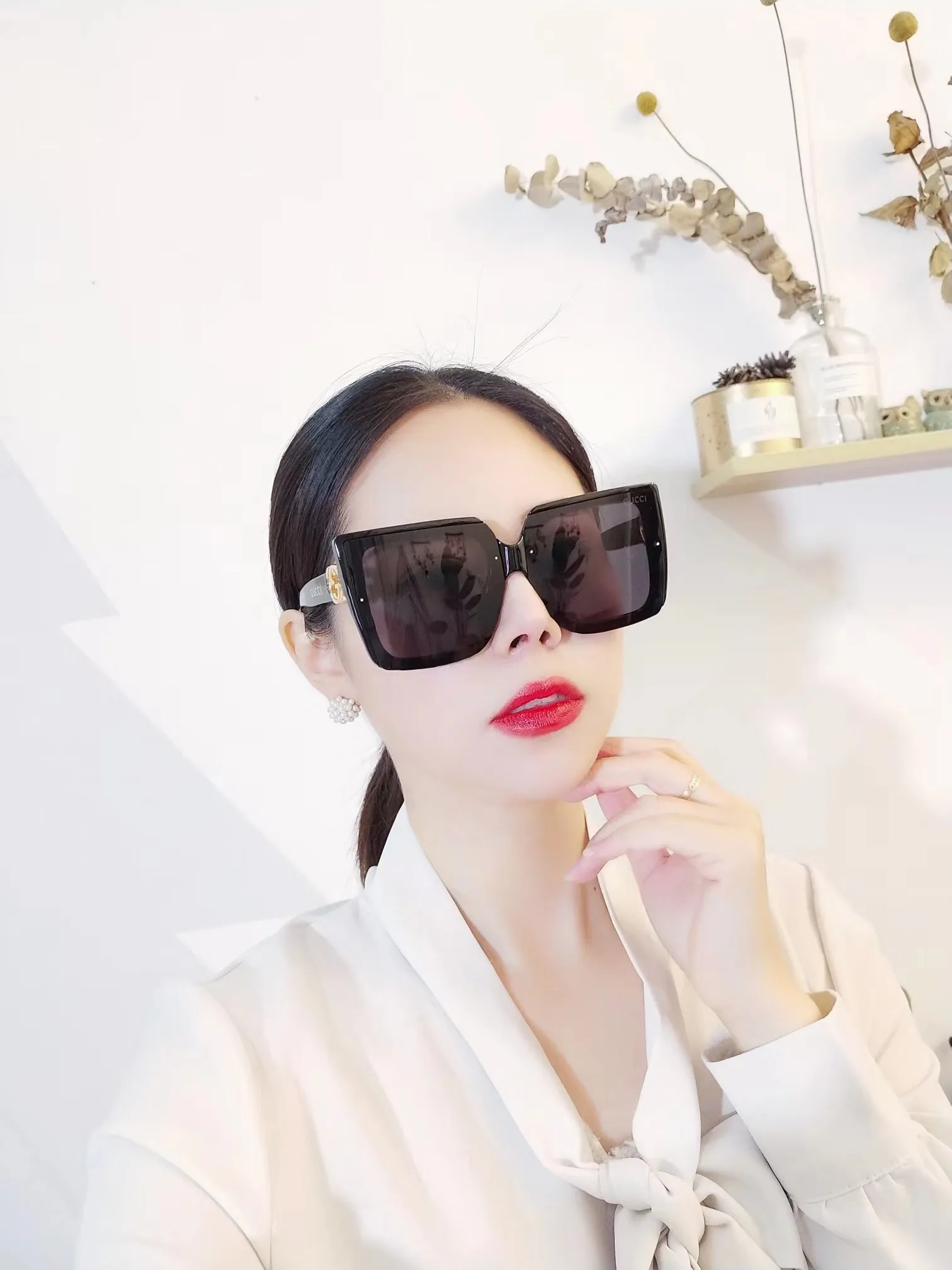 Gucci Ava Sunglasses [4x1nkg] view 2
