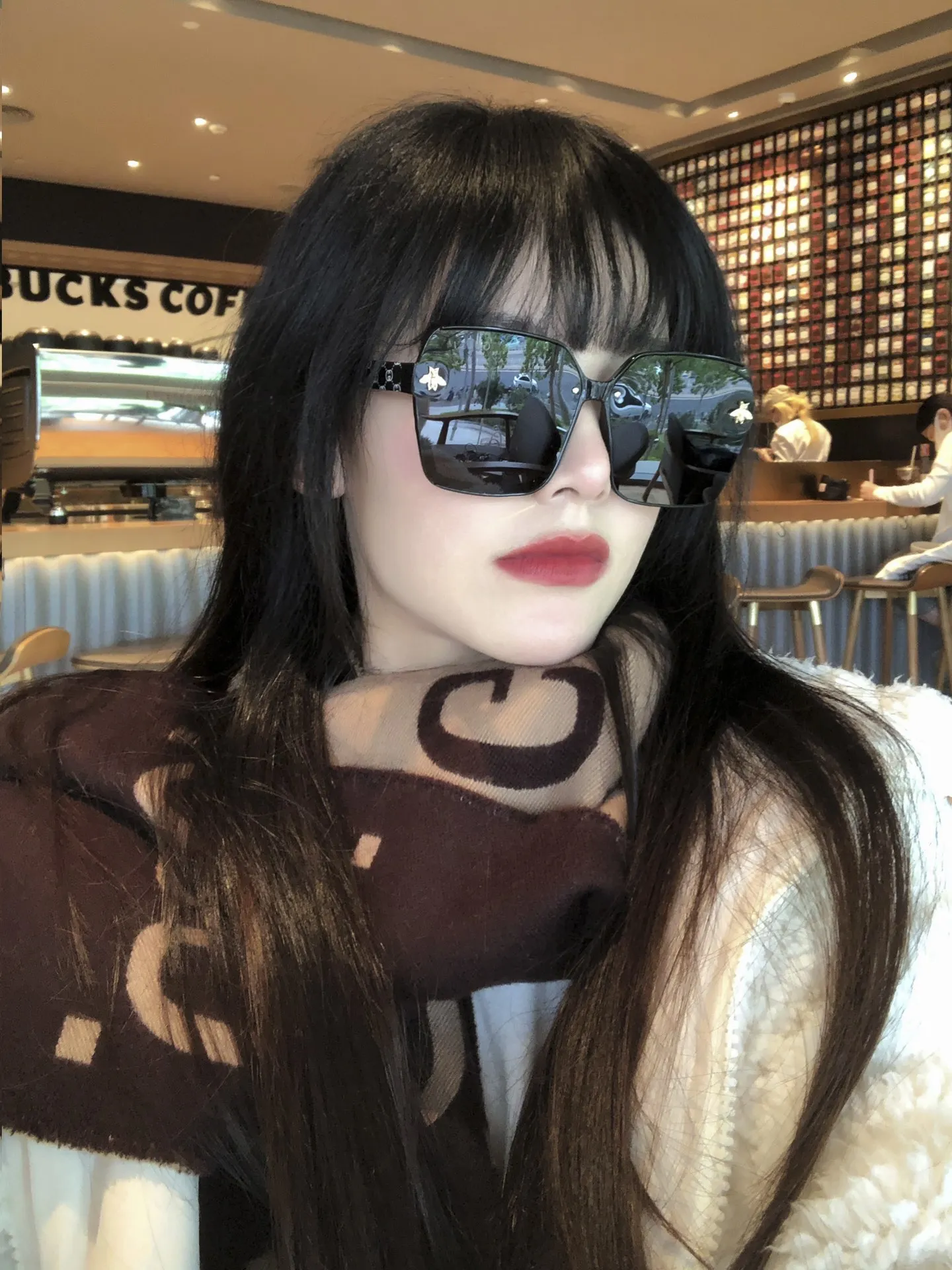 Gucci Ava Sunglasses [A6UEZA] view 2