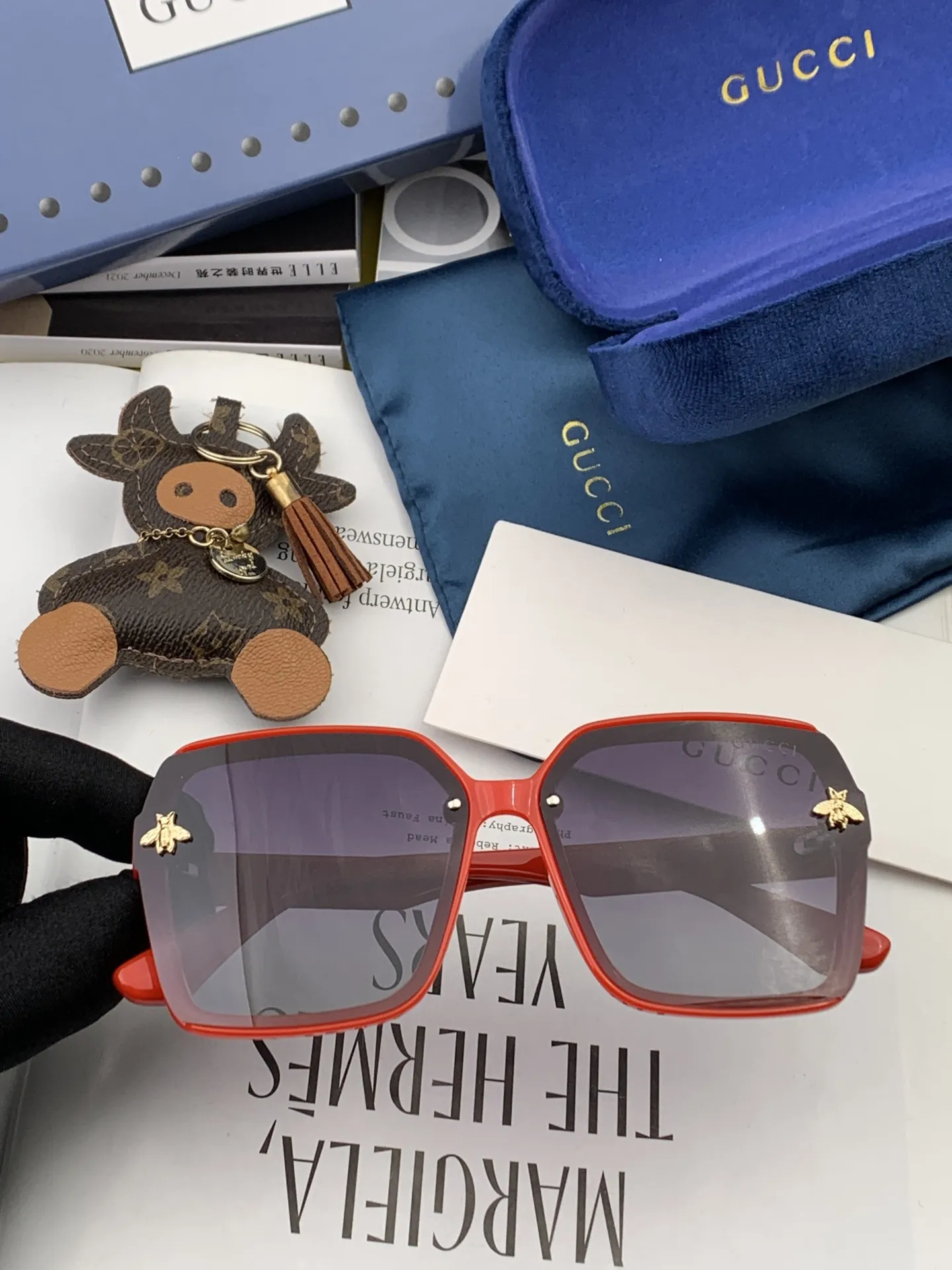 Gucci Ava Sunglasses [A6UEZA] view 5