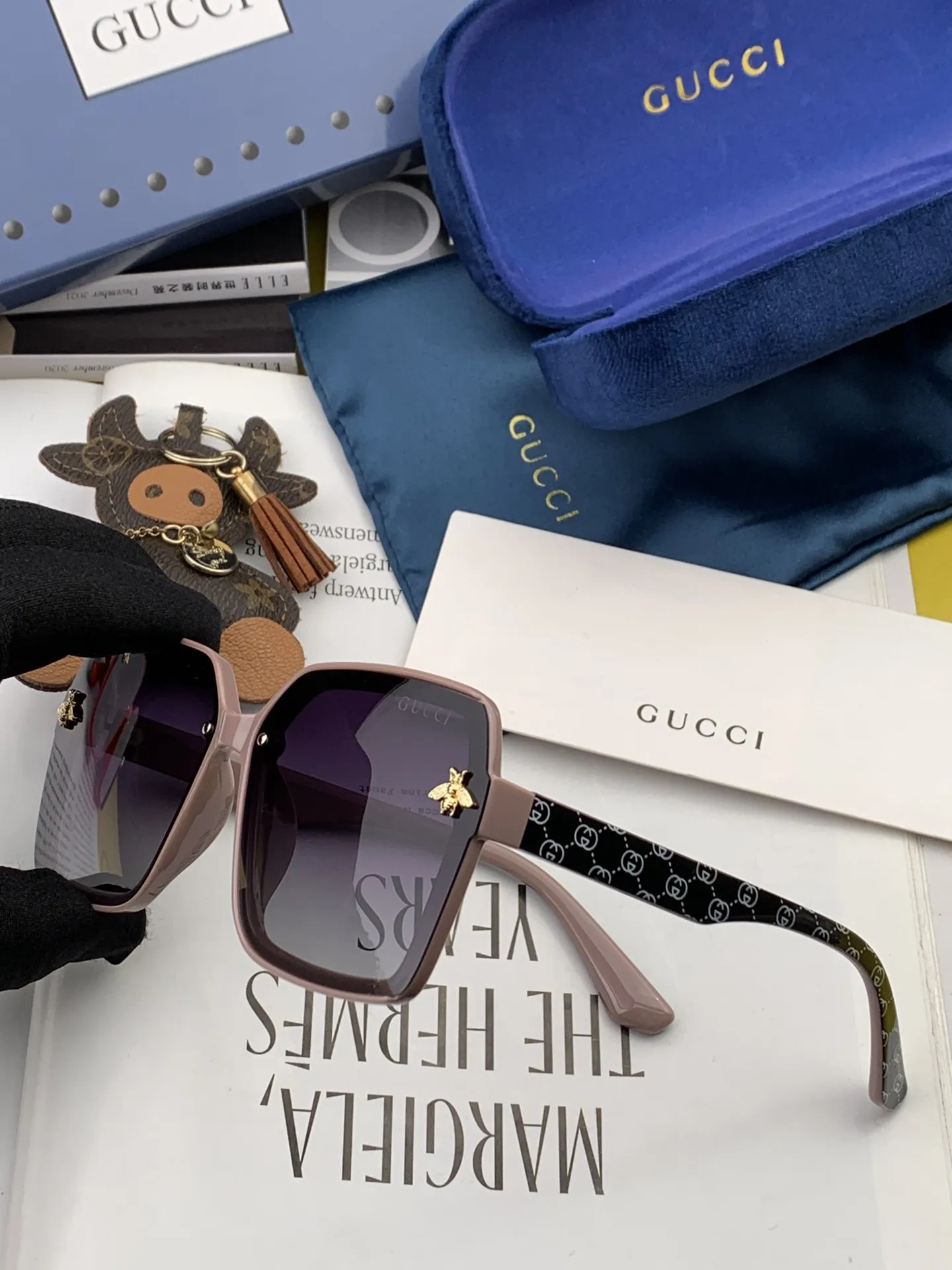 Gucci Ava Sunglasses [A6UEZA] view 6