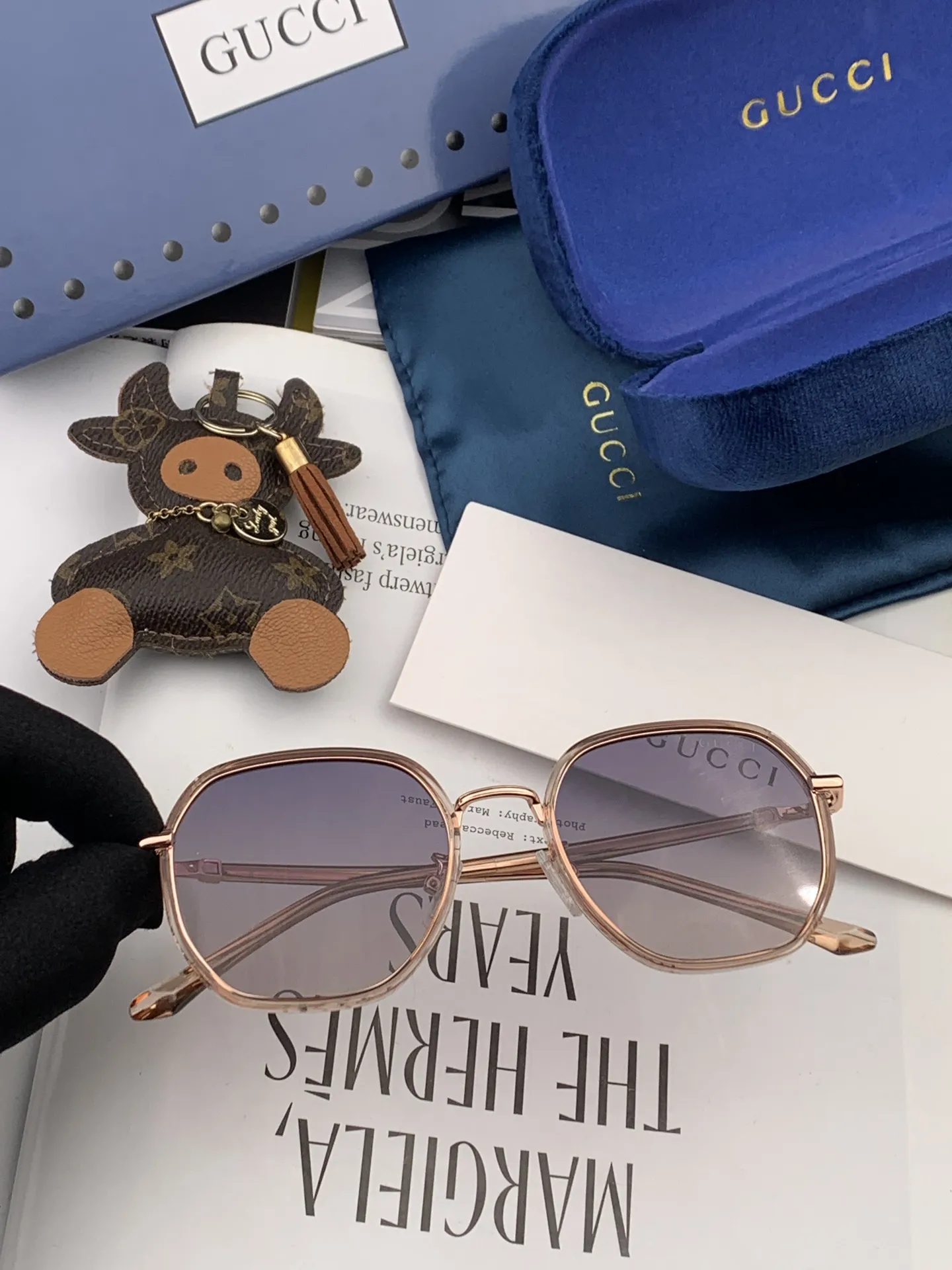 Gucci Ava Sunglasses [ISpb5g] view 5