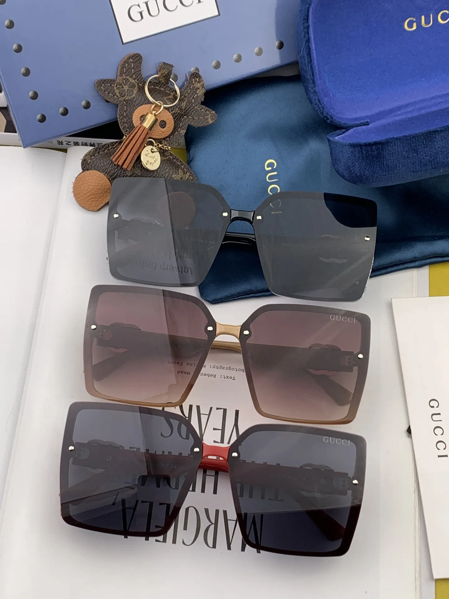Gucci Ava Sunglasses [XVEFjw] view 8