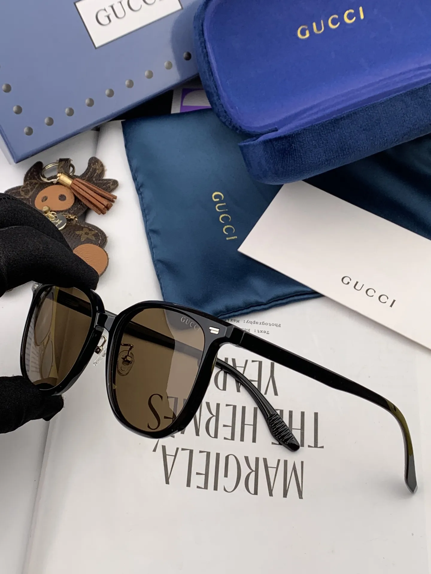 Gucci Ava Sunglasses [Z2b1Rg] view 6