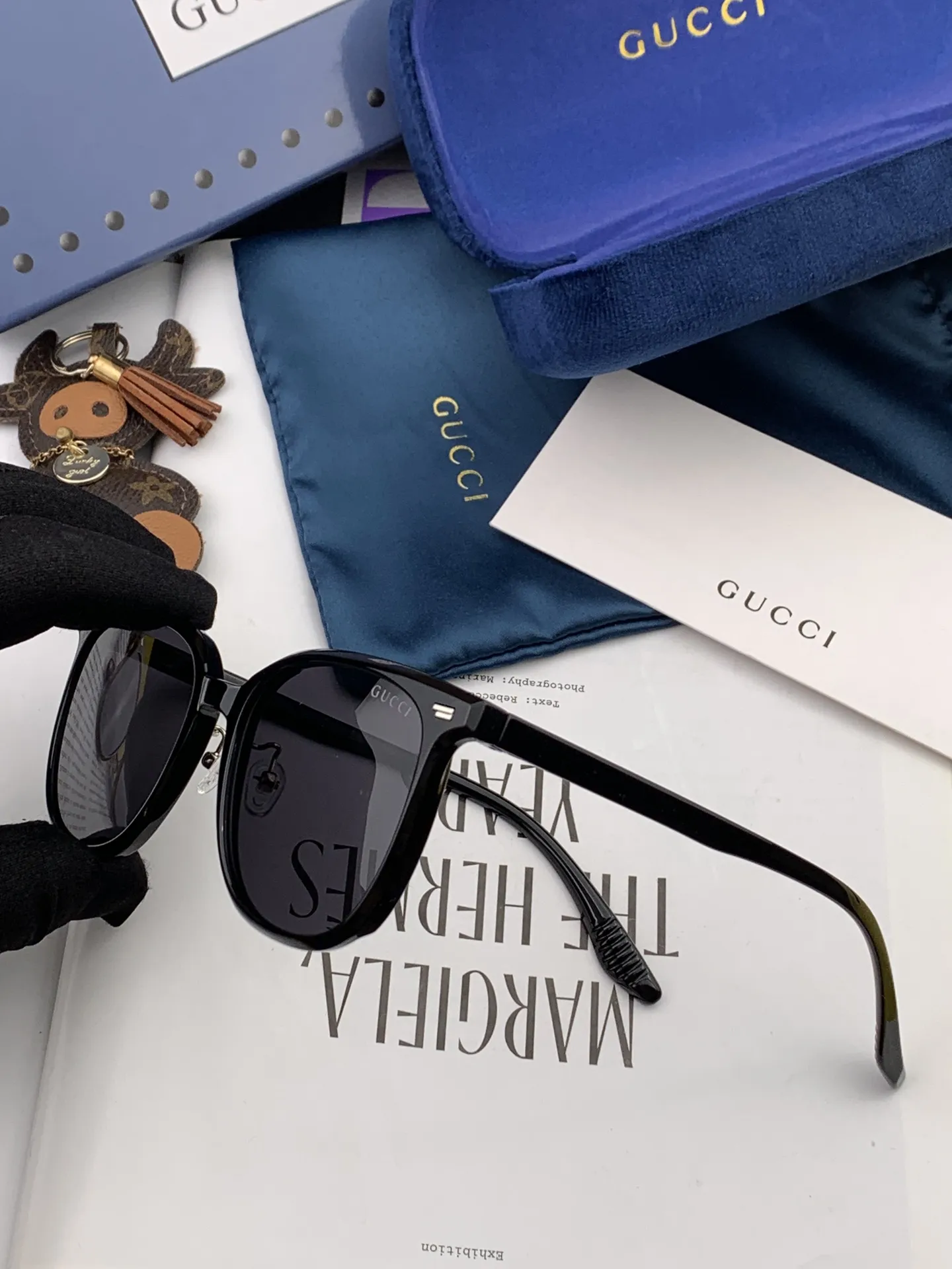 Gucci Ava Sunglasses [Z2b1Rg] view 7