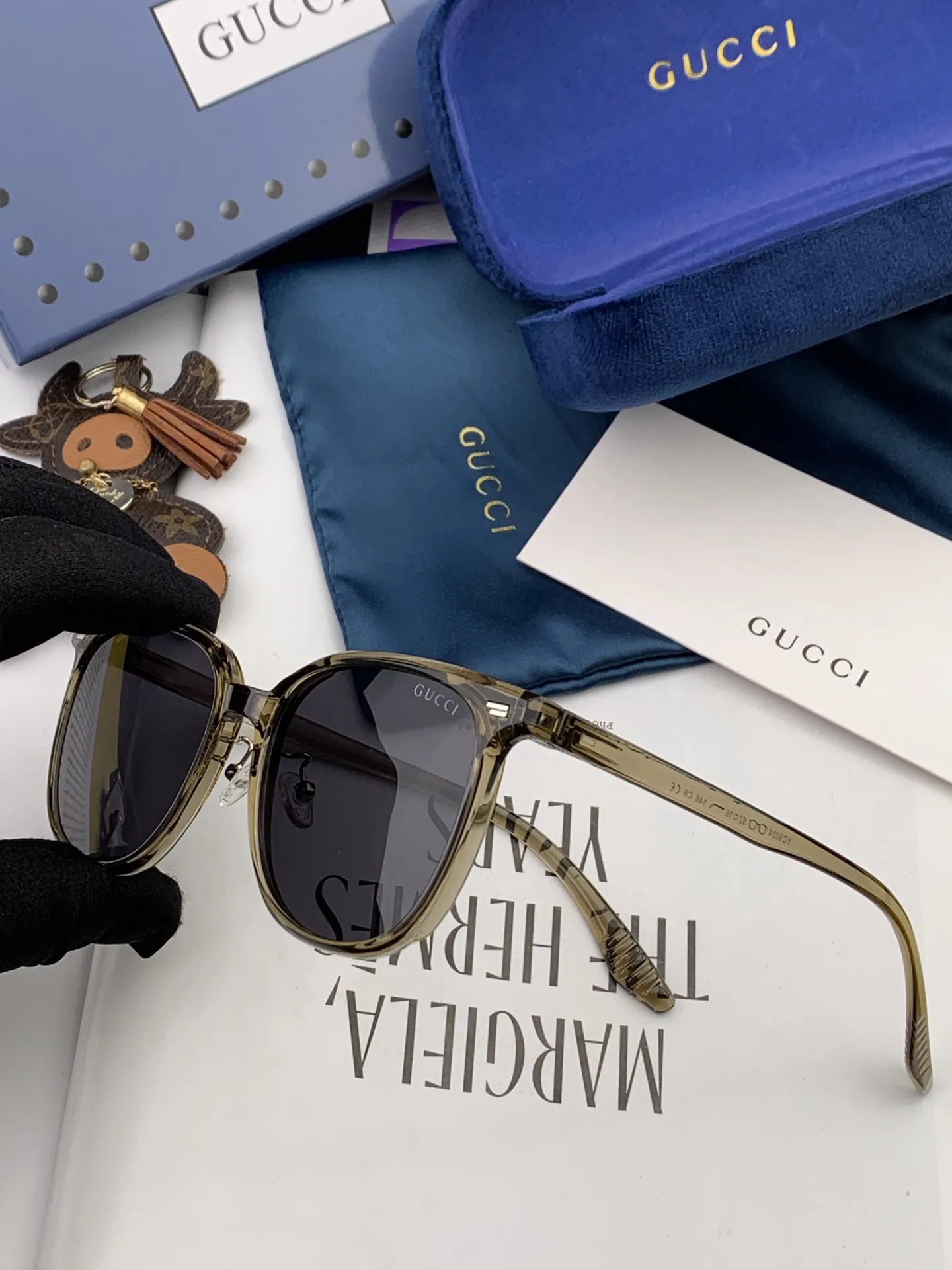 Gucci Ava Sunglasses [Z2b1Rg] view 8